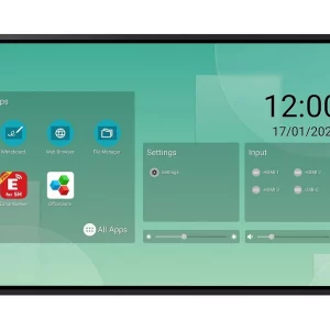 Sharp Commercial Touch Display, 55", 3840 x 2160 Resolution, 450 Nits Brightness, 3 years 16hrs/day Warranty