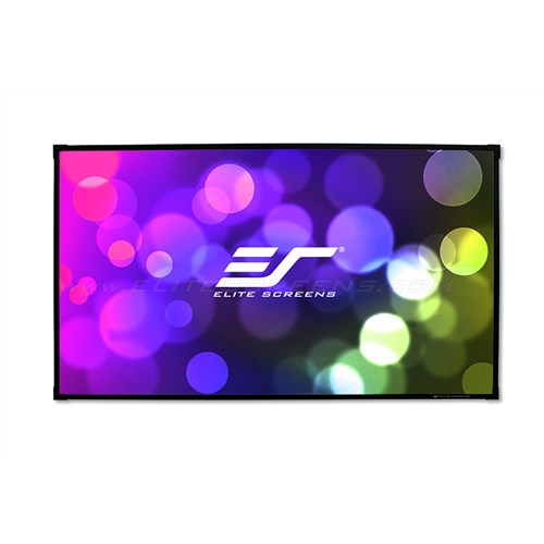 Elite Screens Aeon Acoustically Transparent 100" 16:9 Edge Free Frame Projector Screen