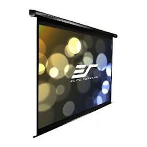 84" MOTORISED 4:3 PROJECTOR SCREEN WITH IR CONTROL  RJ45 & 3-WAY SWITCH  SPECTRUM
