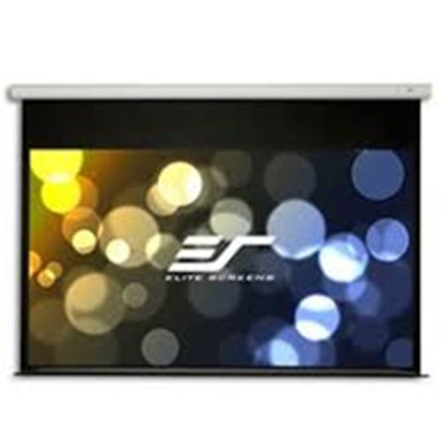 110" MOTORISED 16:9 PROJECTOR SCREEN  FLOATING WALL MOUNT IR   RF  & 12V  POWERMAX PRO