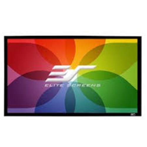 150" FIXED FRAME 16:9 SCREEN 1080P / FHD WEAVE ACOUSTICALLY TRANSPARENT - EZFRAME