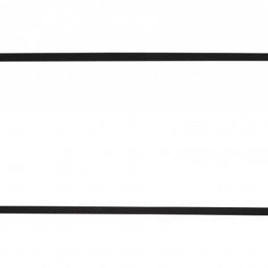 125" FIXED FRAME 2.35:1 PROJECTOR SCREEN  WITH 4K ACOUSTICALLY TRANSPARENT