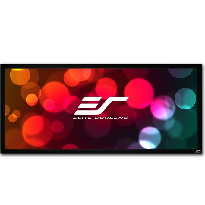 125" FIXED FRAME 2.35:1 PROJECTOR SCREEN  CINEMA235